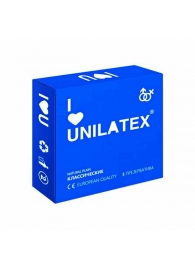 Классические презервативы Unilatex Natural Plain - 3 шт. - Unilatex - купить с доставкой в Смоленске
