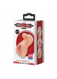 Телесный маструбатор мини-торс Hannah - Baile - в Смоленске купить с доставкой