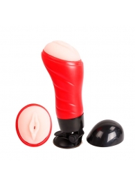 Мастурбатор-вагина Delia с вибрацией и голосом - Baile - в Смоленске купить с доставкой