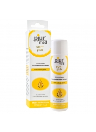 Силиконовый лубрикант с жожоба pjur MED Soft glide - 100 мл. - Pjur - купить с доставкой в Смоленске