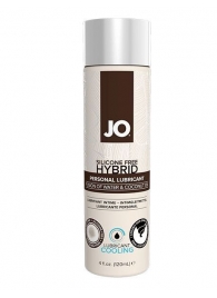 Водно-масляный лубрикант с охлаждающим эффектом JO Silicon free Hybrid Lubricant COOLING - 120 мл. - System JO - купить с доставкой в Смоленске