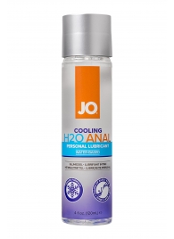 Анальный охлаждающий и обезболивающий лубрикант на водной основе JO Anal H2O COOLING - 120 мл. - System JO - купить с доставкой в Смоленске