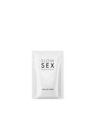 Полоски для орального секса Slow Sex Oral Sex Strips - 7 шт. - Bijoux Indiscrets - купить с доставкой в Смоленске