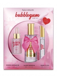 Набор средств для массажа и ласк Bubblegum Play Kit - Bijoux Indiscrets - купить с доставкой в Смоленске