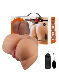 Карамельный мастурбатор-полуторс Emilia с вибрацией - Baile - в Смоленске купить с доставкой