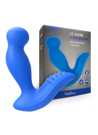 Синий вибромассажер простаты 3,5’’ P-spot Massager - 12,5 см. - Erokay - в Смоленске купить с доставкой