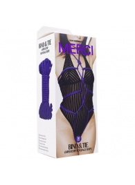 Фиолетовая верёвка для связывания и фиксации Bind Tie - 9,14 м. - Doc Johnson - купить с доставкой в Смоленске