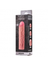 Фаллоудлинитель SUPER HERO Bersek - 19,5 см. - Lola Games - в Смоленске купить с доставкой