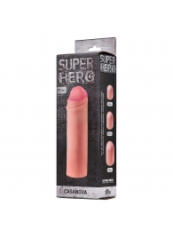 Фаллоудлинитель SUPER HERO Casanova - 18 см. - Lola Games - в Смоленске купить с доставкой