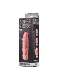 Фаллоудлинитель SUPER HERO Sex Machine - 15,5 см. - Lola Games - в Смоленске купить с доставкой