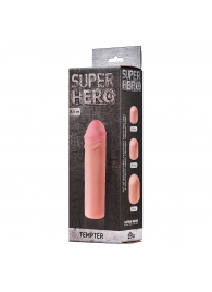 Фаллоудлинитель SUPER HERO Tempter - 16 см. - Lola Games - в Смоленске купить с доставкой