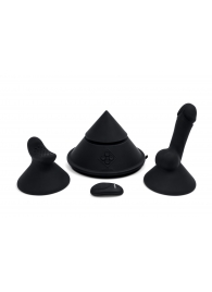 Конусный вибромассажер Cowgirl Cone с 2 насадками - CowGirl - купить с доставкой в Смоленске