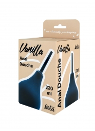 Черный анальный душ Anal Douche L - Lola Games - купить с доставкой в Смоленске