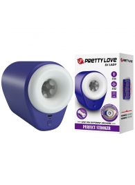 Синий автоматический вибромастурбатор Dj Lady - Baile - в Смоленске купить с доставкой