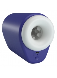 Синий автоматический вибромастурбатор Dj Lady - Baile - в Смоленске купить с доставкой