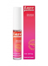 Возбуждающий блеск для губ Love Potion - 8 мл. - Love to Love - купить с доставкой в Смоленске