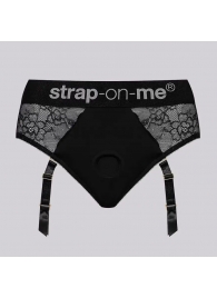 Трусики для фиксации насадок Strap-on-me Harness Lingerie Diva XS - Strap-on-me - купить с доставкой в Смоленске