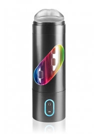 Перезаряжаемый мастурбатор-ротик Extreme Toyz Rechargeable Roto-Bator Mouth - Pipedream - в Смоленске купить с доставкой
