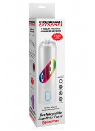 Перезаряжаемый мастурбатор-вагина Extreme Toyz Rechargeable Roto-Bator Pussy - Pipedream - в Смоленске купить с доставкой