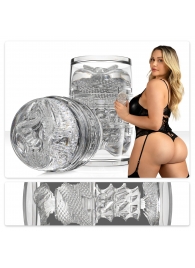 Прозрачный двусторонний мастурбатор Fleshlight Quickshot Mia Malkova - Fleshlight - в Смоленске купить с доставкой