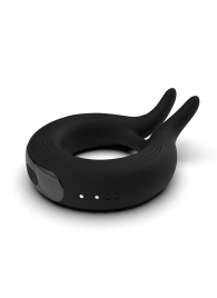 Черное эрекционное кольцо Marry Me Rechargeable Vibrating Cockring - Adrien Lastic - в Смоленске купить с доставкой