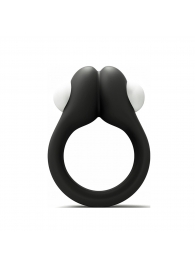 Черное эрекционное кольцо Zippy Vibrating Ring With Bullet - Adrien Lastic - в Смоленске купить с доставкой