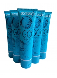 Набор из 5 пролонгирующих лубрикантов на водной основе Egzo Go (по 100 мл.) - EGZO - купить с доставкой в Смоленске