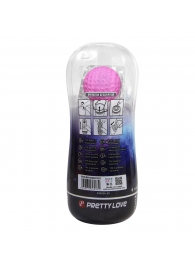 Прозрачный мастурбатор с подвижным шариком - Baile - в Смоленске купить с доставкой