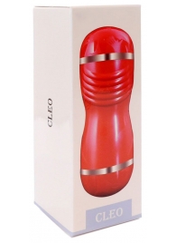Двусторонний мастурбатор в колбе Cleo - вагина и ротик - Boys of Toys - в Смоленске купить с доставкой