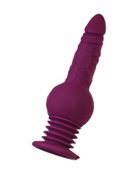 Фиолетовая мини-машина для секса Striker с пультом ДУ - 23,5 см. - ToyFa - купить с доставкой в Смоленске