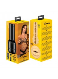 Мастурбатор-ротик Kiiroo Feel Victoria Mouth - Kiiroo - в Смоленске купить с доставкой