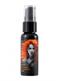 Гель с эффектом вибрации Volcano Of Passion со вкусом вишни - 25 мл. - Erotist Lubricants - купить с доставкой в Смоленске
