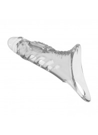 Прозрачная насадка на пенис - 22 см. - Baile - в Смоленске купить с доставкой