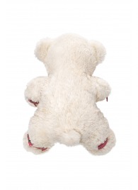 Бондажный набор: белый мишка с розовыми оковами и наручниками - Pecado - купить с доставкой в Смоленске