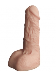Телесный фаллоудлинитель с мошонкой Cock Next - 17 см. - LOVETOY (А-Полимер) - в Смоленске купить с доставкой
