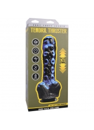 Черно-синяя мини-машина на присоске Tendril Thruster - 21,6 см. - Doc Johnson - купить с доставкой в Смоленске