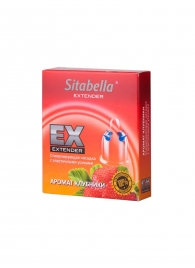 Стимулирующая насадка Sitabella Extender  Клубника - Sitabella - купить с доставкой в Смоленске