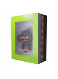 Черное эрекционное кольцо Lingus с вибрацией - Adrien Lastic - в Смоленске купить с доставкой