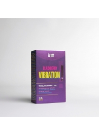Стимулирующий гель с эффектом вибрации Blackberry Vibration - 15 мл. - INTT - купить с доставкой в Смоленске