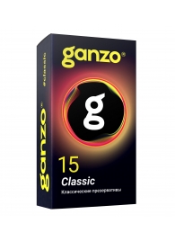 Классические презервативы с обильной смазкой Ganzo Classic - 15 шт. - Ganzo - купить с доставкой в Смоленске
