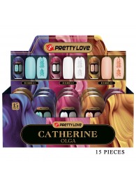 Набор из 15 мастурбаторов Catherine Olga - Baile - в Смоленске купить с доставкой
