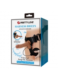 Женский страпон с вибрацией и эффектом эякуляции Oher - Baile - купить с доставкой в Смоленске