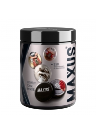 Черные утолщенные презервативы MAXUS Extra Strong с железным кейсом - 15 шт. - Maxus - купить с доставкой в Смоленске
