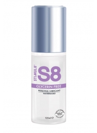 Лубрикант на водной основе S8 Glycerin Free без глицерина - 125 мл. - Stimul8 - купить с доставкой в Смоленске