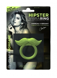 Люминесцентное эрекционное виброкольцо Hipster - Clara Morgane - в Смоленске купить с доставкой