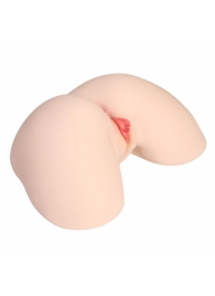 Мастурбатор-полуторс с двойным слоем материала и вибрацией Jenny Onahole Real Hips - KOKOS - в Смоленске купить с доставкой