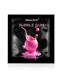 Саше съедобной оральной смазки OraLove с ароматом бабл-гам - 3 гр. - Биоритм - купить с доставкой в Смоленске