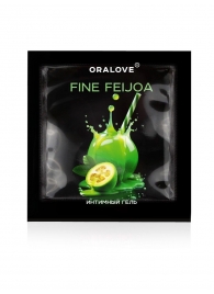 Саше съедобной оральной смазки OraLove с ароматом фейхоа - 3 гр. - Биоритм - купить с доставкой в Смоленске