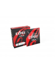 Презервативы с ароматом колы Expert Cola - 3 шт. - Expert - купить с доставкой в Смоленске