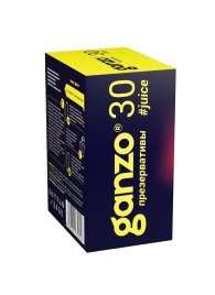 Ароматизированные презервативы Ganzo Juice - 30 шт. - Ganzo - купить с доставкой в Смоленске